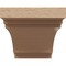 Ekena Millwork 11"W x 22"D x 11"H Wide Pescadero Rough Cedar Woodgrain TimberThane Corbel, Primed Tan CORUR11X22X11PECRCPR - alternate 5